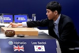Lee Se-Dol plays AlphaGo