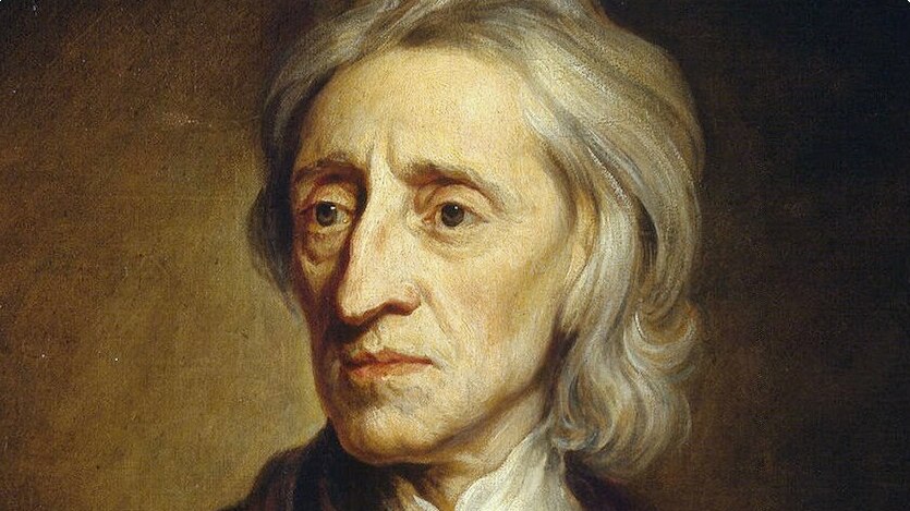 A 1697 portrait of John Locke