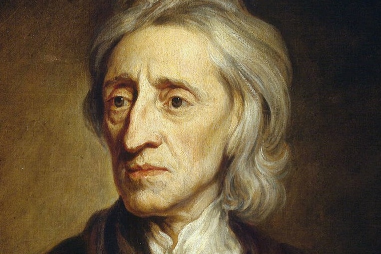 A 1697 portrait of John Locke