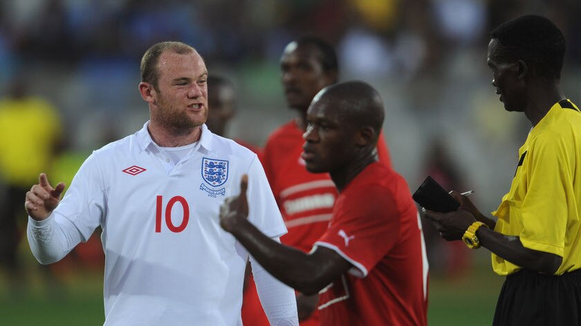 Rooney booked against Platinum Stars