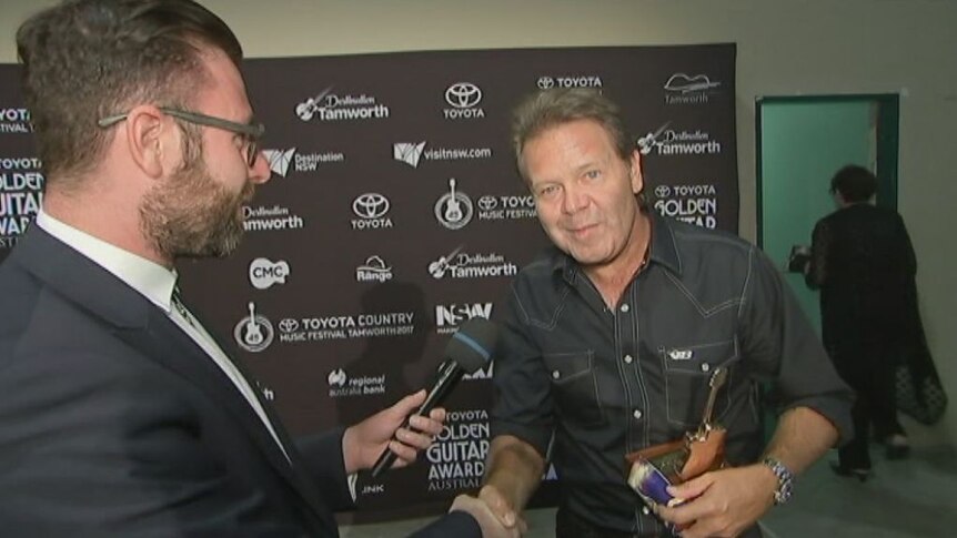 Troy Cassar-Daly took out a Golden Guitar and was recognised as an 'artist of renown'