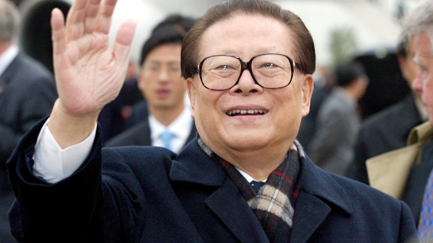 Mr Jiang retired as party chief in 2002, in China's first bloodless leadership transition since the 1949 revolution.