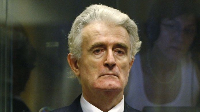 Former Bosnian Serb leader Radovan Karadzic