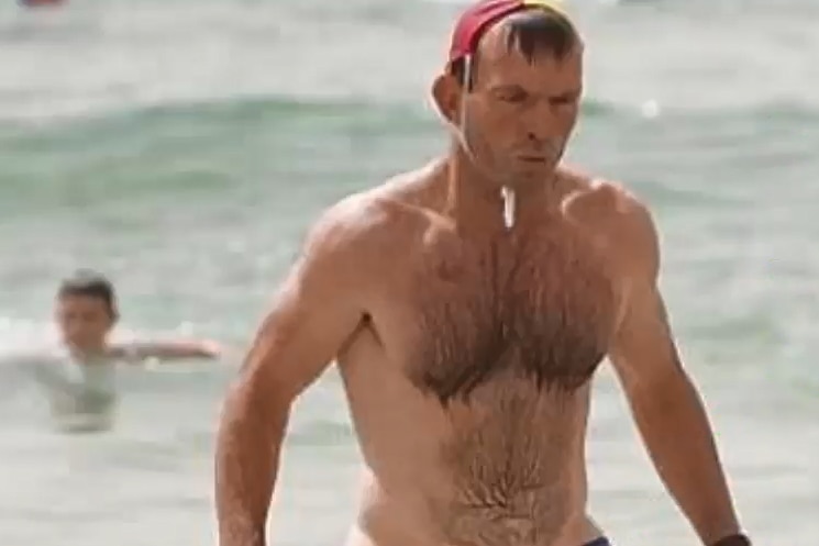 Tony Abbott in his budgie smugglers