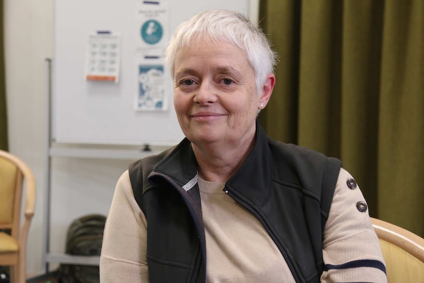 Michelle Garland smiles at the camera