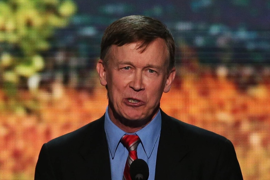 Colorado governor John Hickenlooper