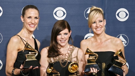 The Dixie Chicks have won five Grammy awards after years of controversy.