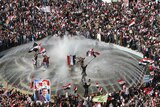 Pro-regime rally in Syria