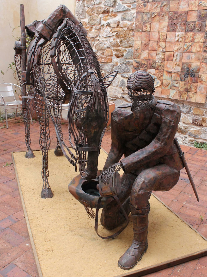 Anzac Spirit sculpture