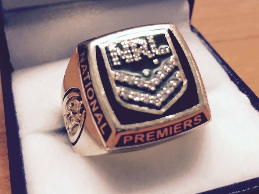 NRL Premiership ring found during police raid in Darwin