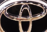 The Toyota logo.