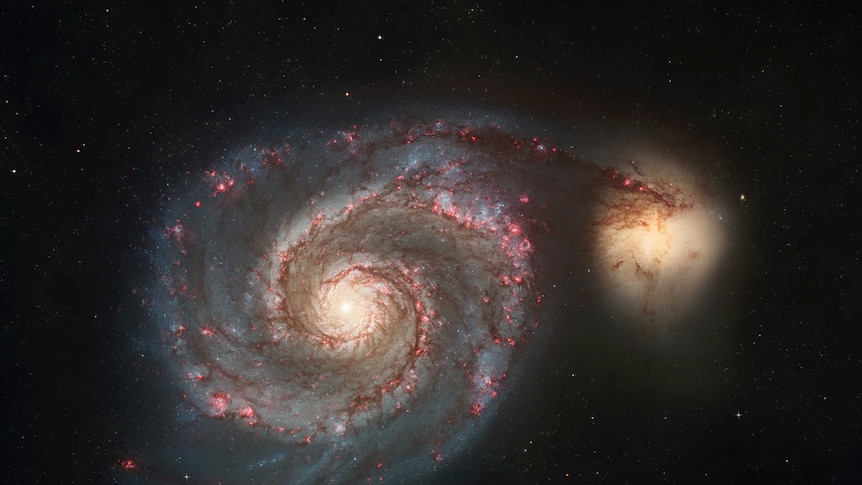 Whirlpool Galaxy, Hidden Universe