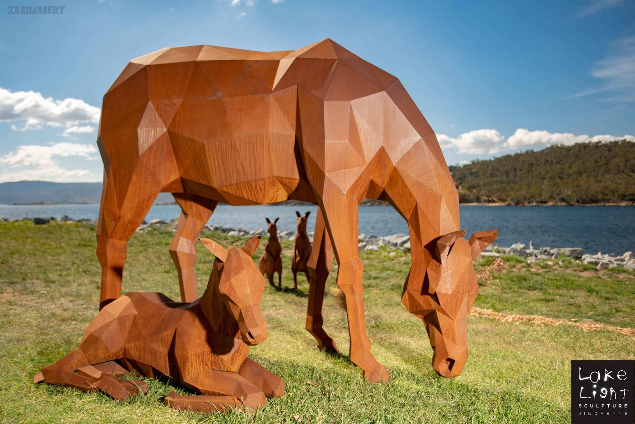 The Jindabyne Easter Lake Light Sculpture event has been cancelled due to high lake levels