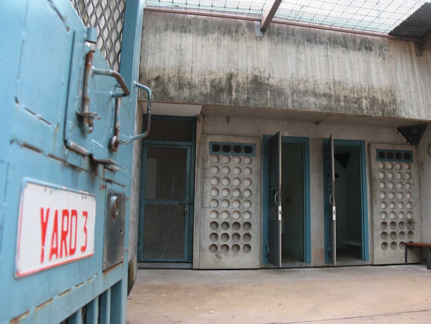 The 'Yard 3' area at Don Dale youth detention centre, near Darwin.