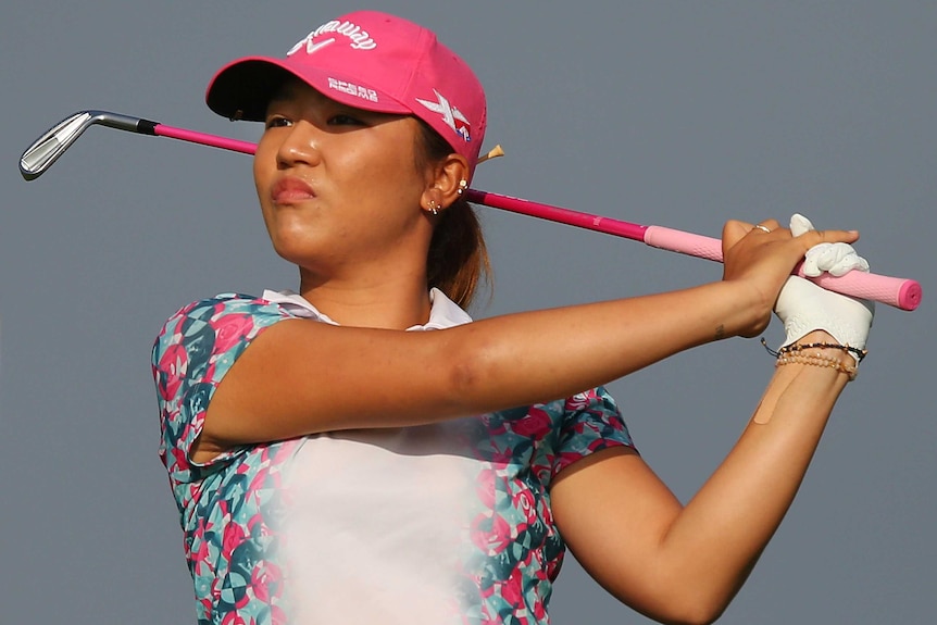 Lydia Ko joins the leaders in the Australian Open