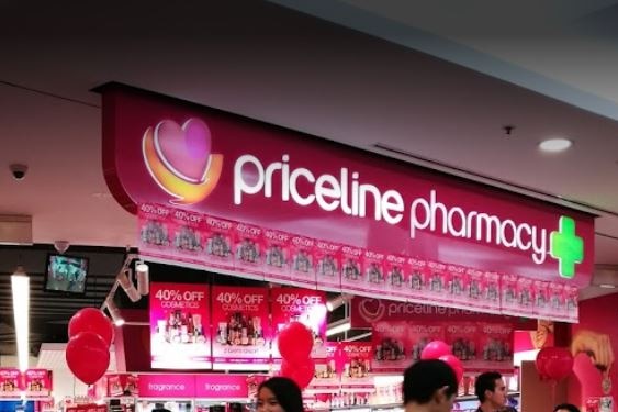 A shopfront with Priceline signage.