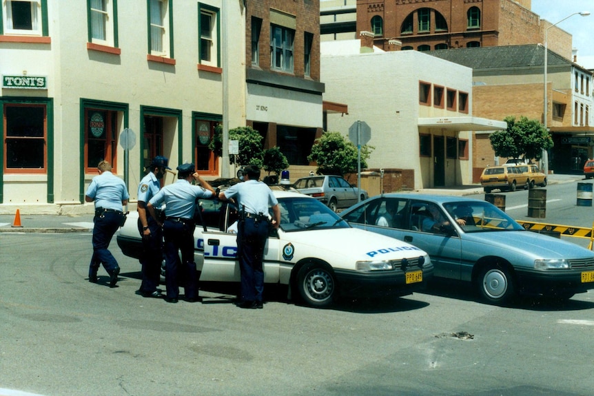 Police close off streets