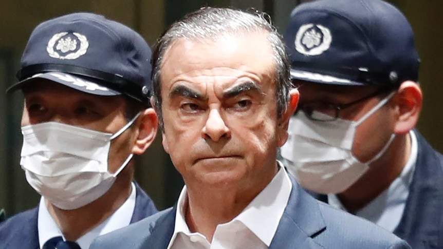 Ghosn in Japan