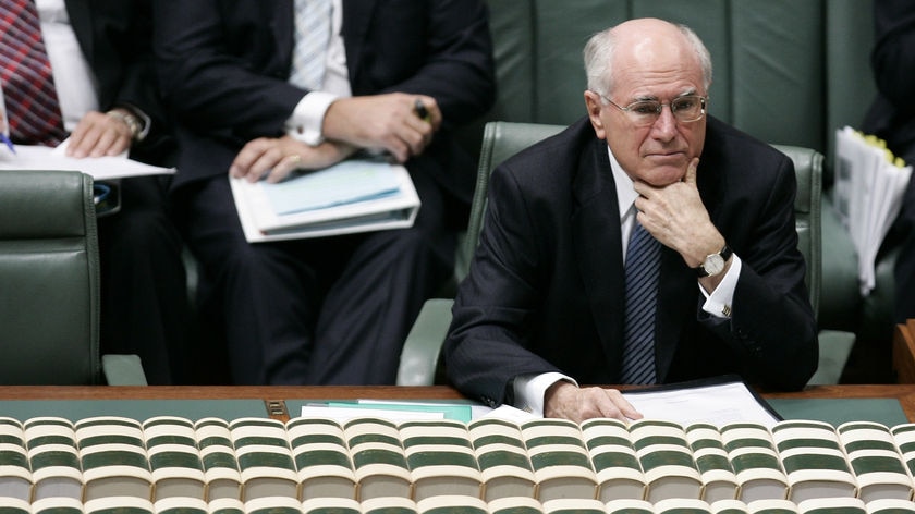 Leadership challenge fizzles out: Prime Minister John Howard