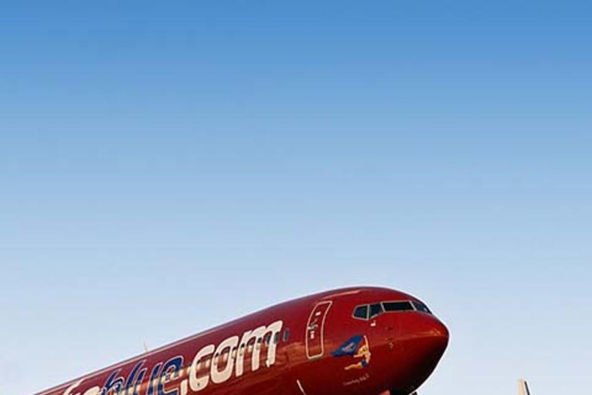 A Virgin Blue passenger jet