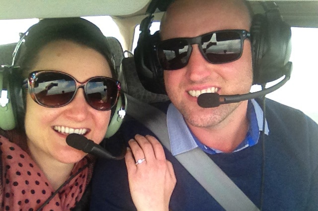 FIFO worker writes marriage proposal on grain crop