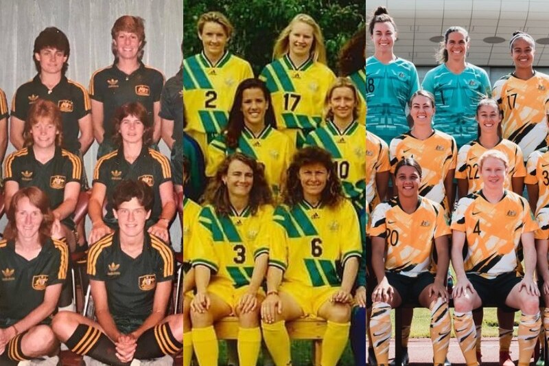 Women's World Cup: From hand-me-downs to period proofing, the Matildas'  kits reflect the evolution of women's football - ABC News