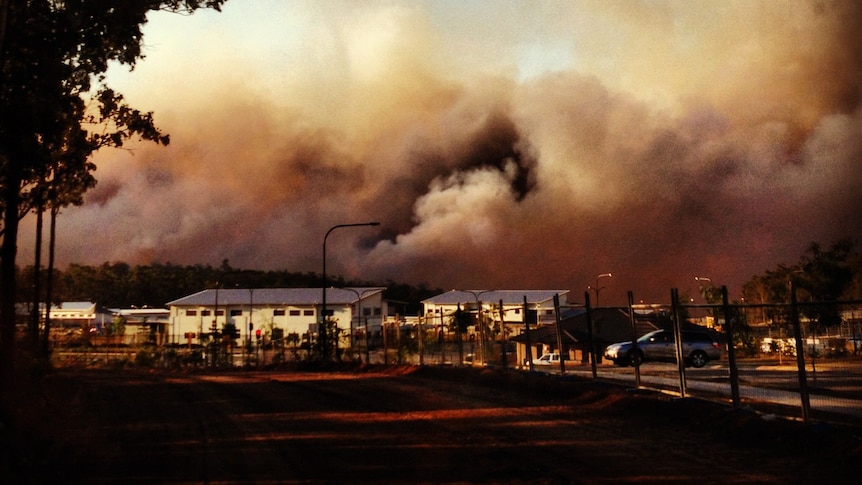 A blaze burning at Greenbank in Qld's south-east for a week is now mostly contained.