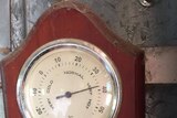 Thermometer indicates high temperatures