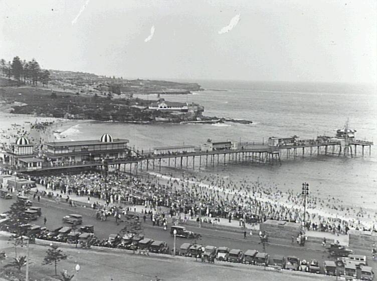A pier and a beach