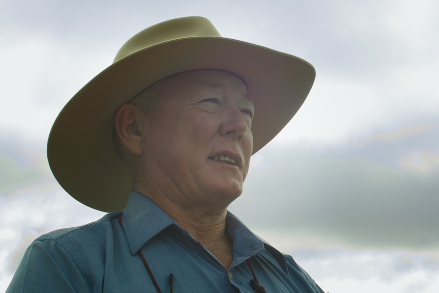 A man wearing a hat