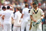 Michael Clarke trudges off on day four in Cardiff