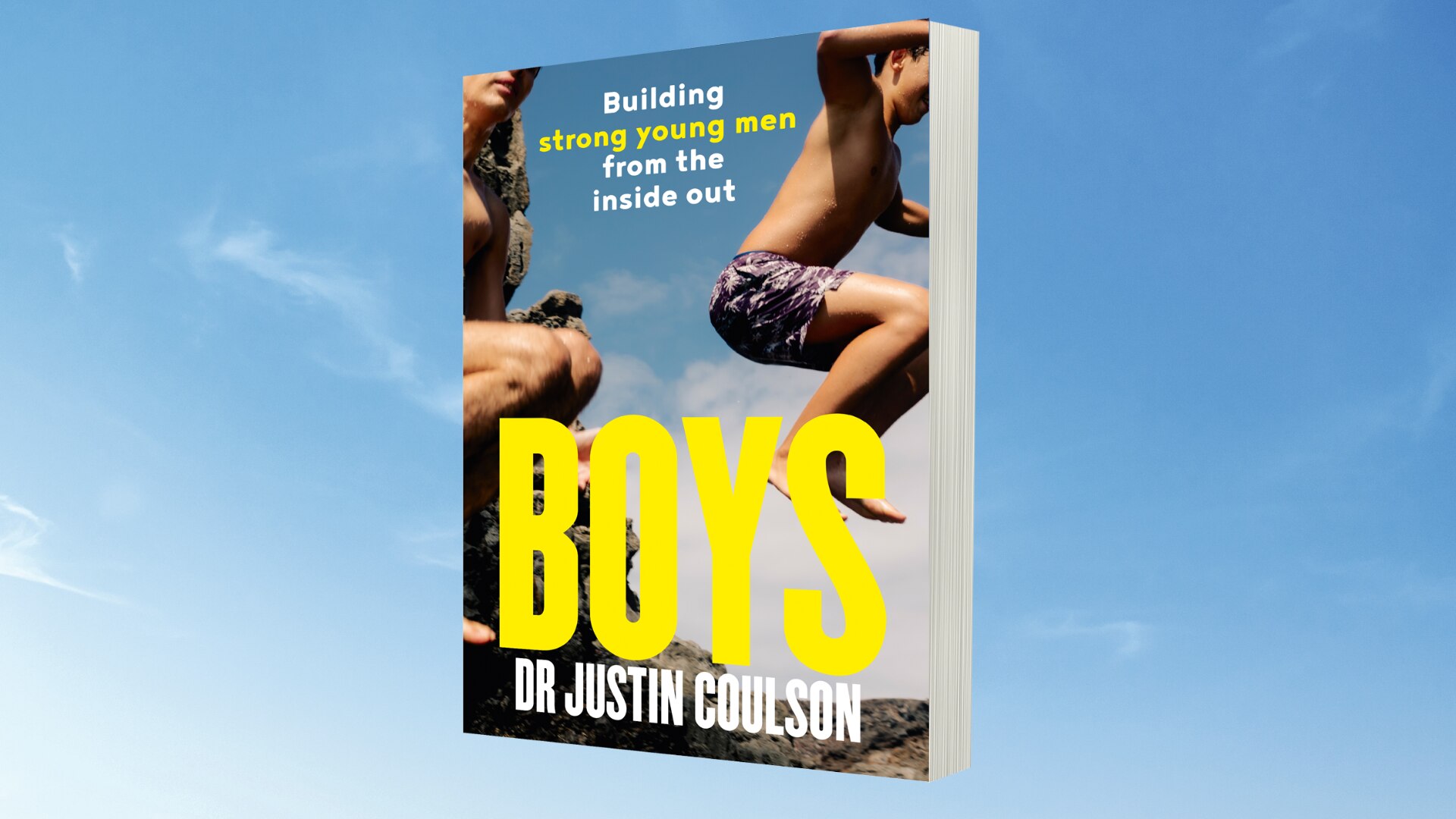 Book cover of Boys by Justin Coulson