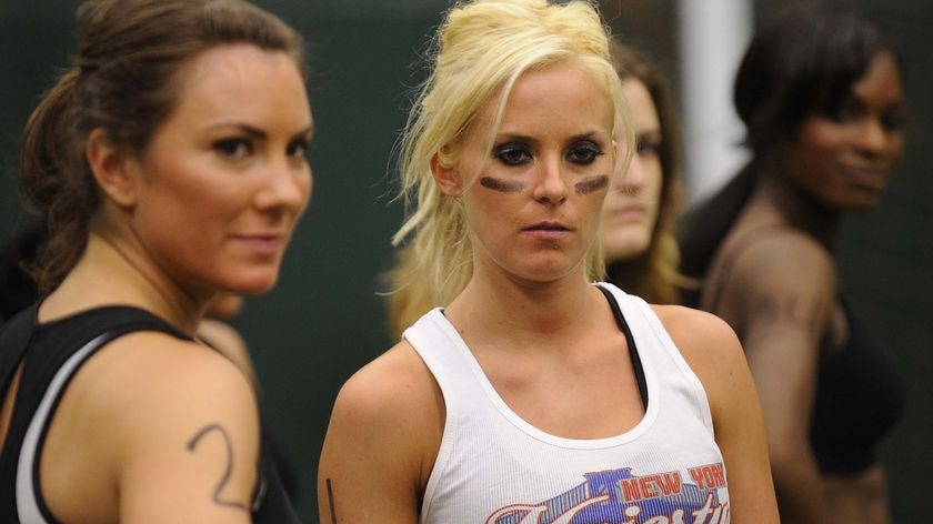 'We are real athletes': The Lingerie Football League will field 10 teams across the US.