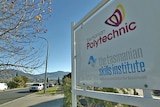 Sign for Tasmanian Polytechnic and the Skills Institute