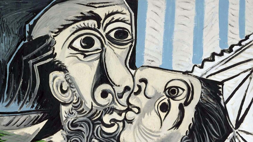Picasso's The kiss, 1969