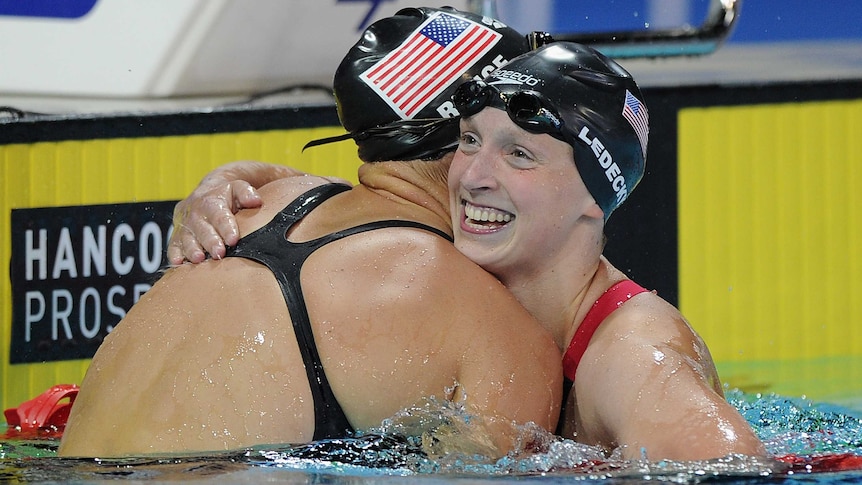 Ledecky claims world record time at Pan Pacs