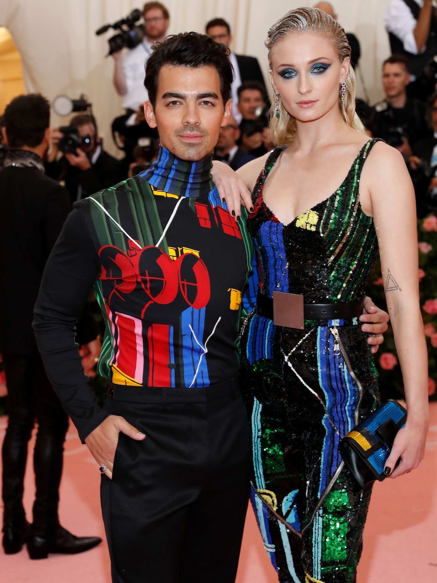 Joe Jonas and Sophie Turner at the 2019 Met Gala