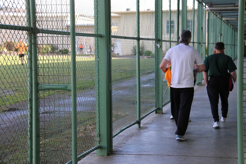 Prison walkway Hobart.