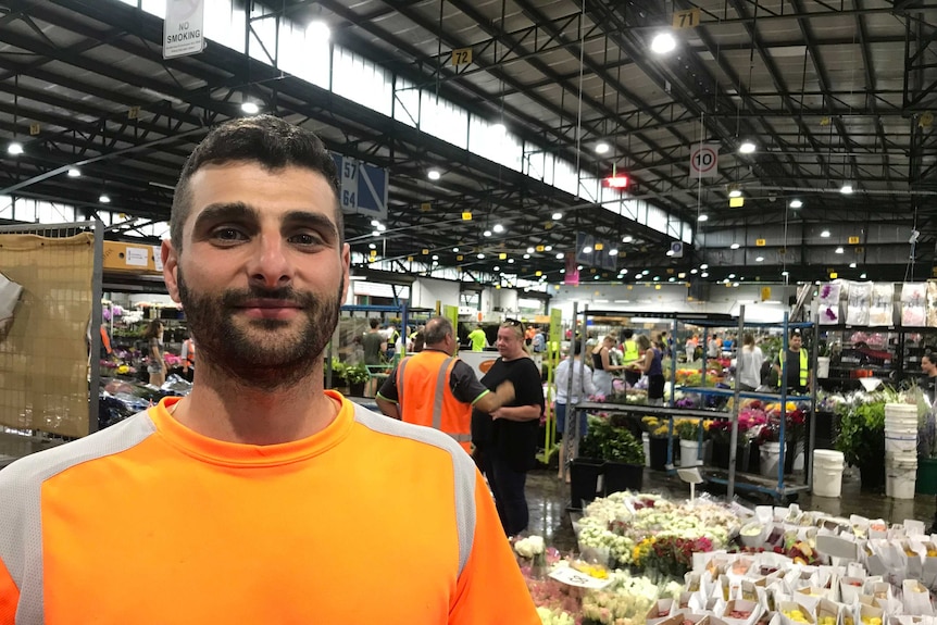 Second generation rose grower Matthew Scarfone.