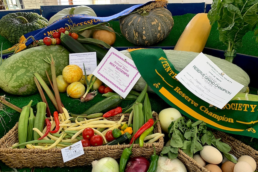 The winning produce section.