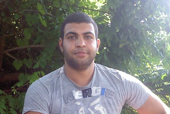 Iranian man Hamid Khazaei