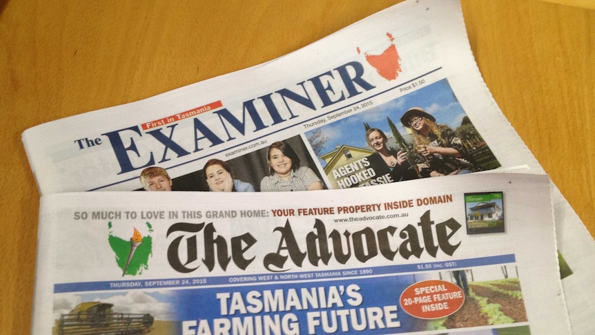 Examiner and Advocate mastheads
