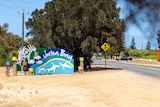Jurien Bay welcome sign