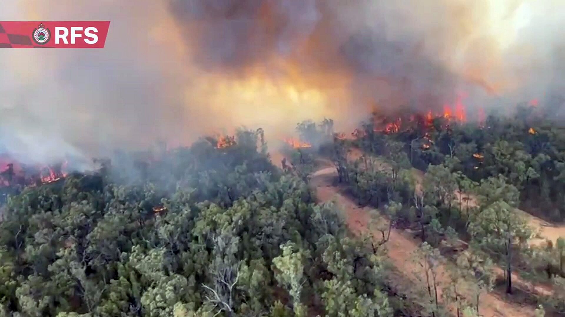 Duck Creek Pilliga Forest fire 181224