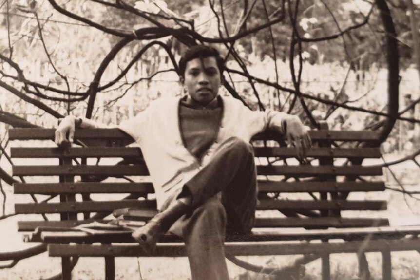 Malaysian poet and writer Salleh Ben Joned circa 1962 in Adelaide.
