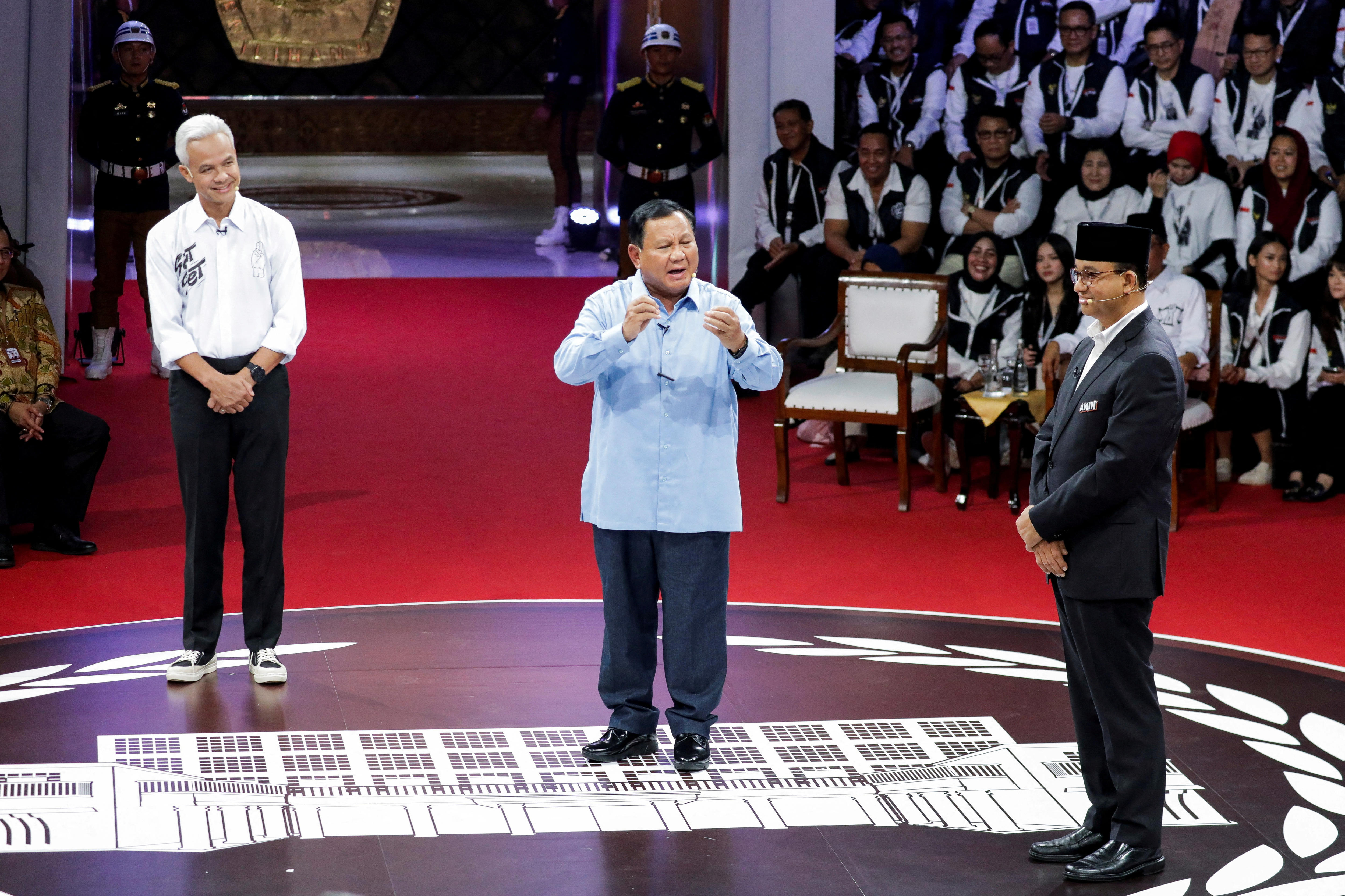 Indonesian Presidential Candidates Clash On Security And Corruption In ...