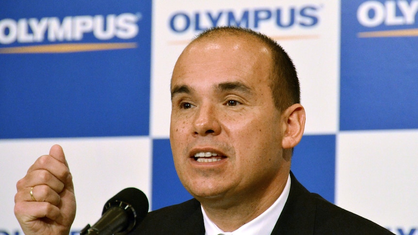 Former Olympus chief Michael Woodford