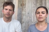 Ashton Kutcher and Mila Kunis appear in a video apologising.