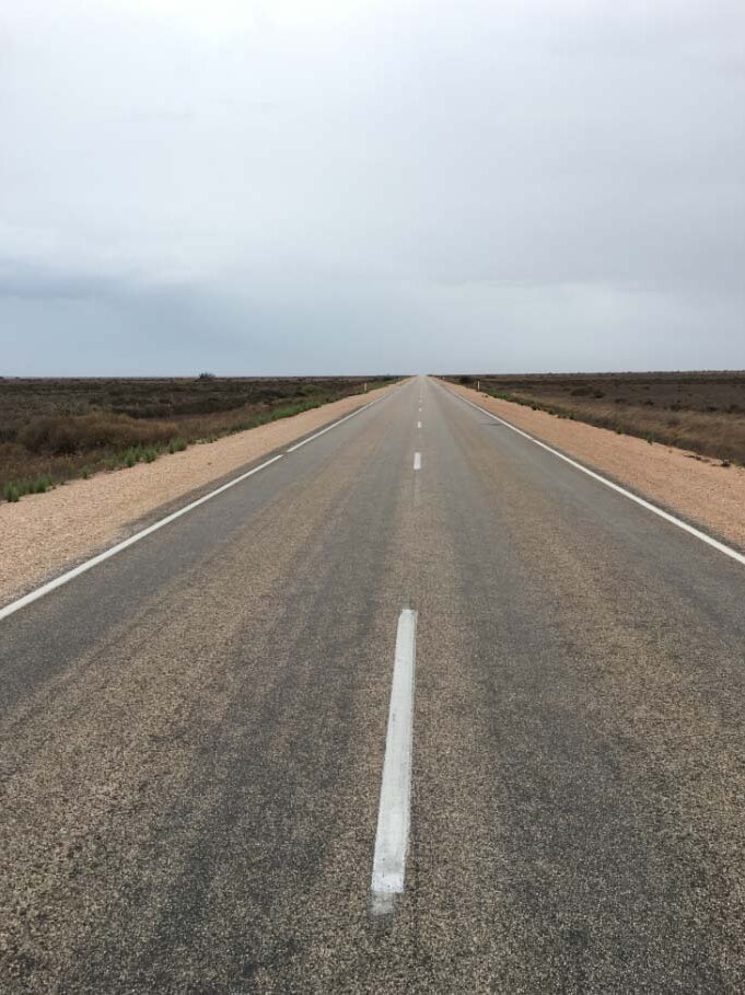 The road across the Nullarbor