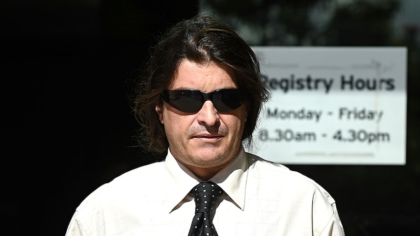 Peter Mauric leaves the Southport Magistrates Court on the Gold Coast on May 12, 2015.